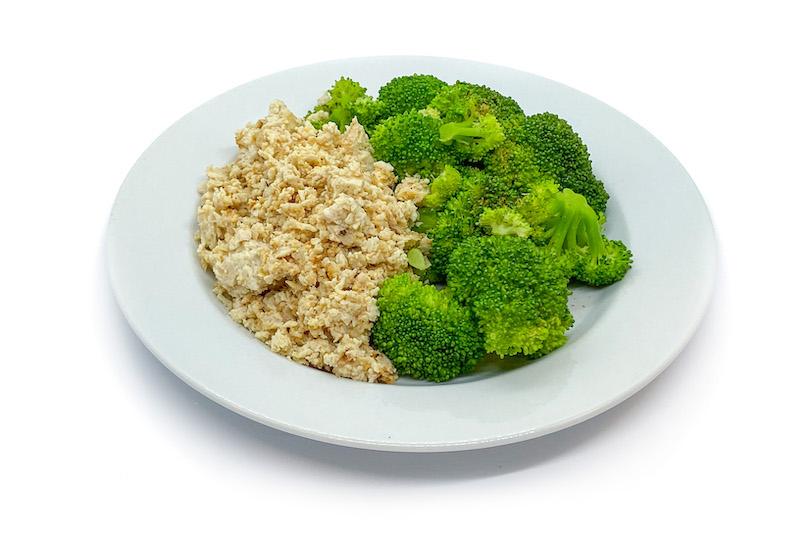 Ground Chicken w/ Broccoli